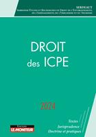   Droit des ICPE 2024
