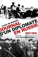   Journal d'un diplomate en Russie - 1917-1918
