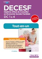 DECESF - DC 1 à 4 - Préparation complète pour réussir sa formation - Tout-en-un 2025-2026