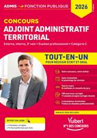   Concours Adjoint administratif territorial - Cat&eacute;gorie C - Tout-en-un
