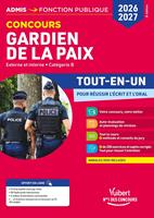  Concours Gardien de la paix 2026-2027 - Tout-en-un