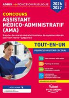   Concours Assistant m&eacute;dico-administratif (AMA) 2026-2027 - Tout-en-un