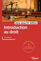   Introduction au droit 2023/2024