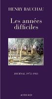  Les années difficiles