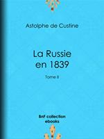   La Russie en 1839