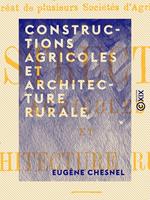   Constructions agricoles et architecture rurale
