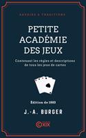   Petite acad&eacute;mie des jeux