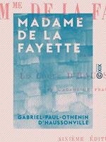   Madame de La Fayette