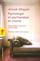 Psychologie et psychanalyse en France