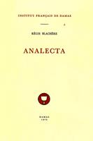   Analecta