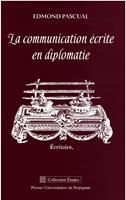   La communication écrite en diplomatie