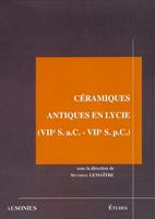 Céramiques antiques en Lycie (VIIe s. a.C. - VIIe s. p.C.)
