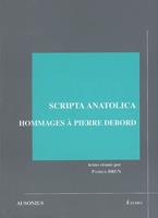   Scripta anatolica