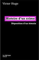   Histoire d'un crime