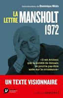   La Lettre Mansholt 1972