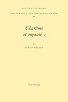   Charisme et royauté