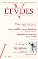   Etudes Mai 2013