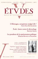   Etudes Décembre 2013