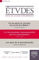   Revue Études 4289 - Janvier 2022