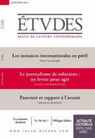 Revue Études : 4311 - Janvier 2024