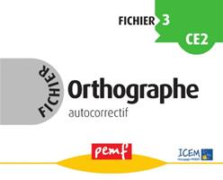   Fichier Orthographe 3 - Fiches El&egrave;ves