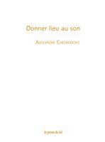   Donner lieu au son