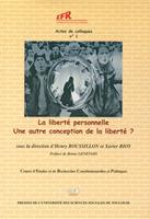   La liberté personnelle