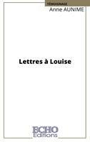   Lettres à Louise