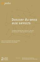   Donner du sens aux savoirs