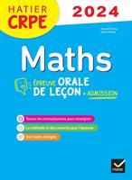   Mathématiques - CRPE 2024-2025 - Epreuve orale d'admission