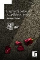 Fragments de fleurs aux pétales cramoisis