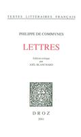   Lettres
