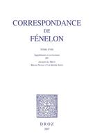 Correspondance. Tome XVIII, suppléments et corrections