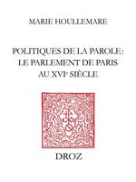   Politiques de la parole