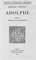   Adolphe
