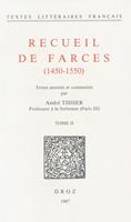   Recueil de farces (1450-1550)
