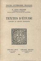   Textes d’étude