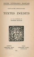   Textes inédits