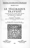   Le T&eacute;l&eacute;maque travesti