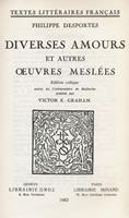   Diverses Amours et autres Œuvres meslées