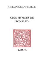   Cinq hymnes de Ronsard