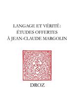   Langage et vérité