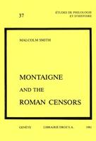   Montaigne and the Roman Censors