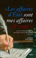   Les affaires d'État sont mes affaires de coeur