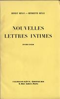   Nouvelles lettres intimes 1846-1850