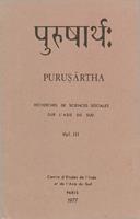   Recherches de sciences sociales sur l’Asie du Sud. Volume III