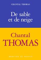   De sable et de neige