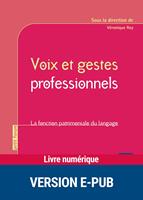   Voix et gestes professionnels