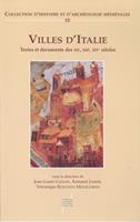   Villes d’Italie