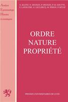   Ordre, nature, propriété
